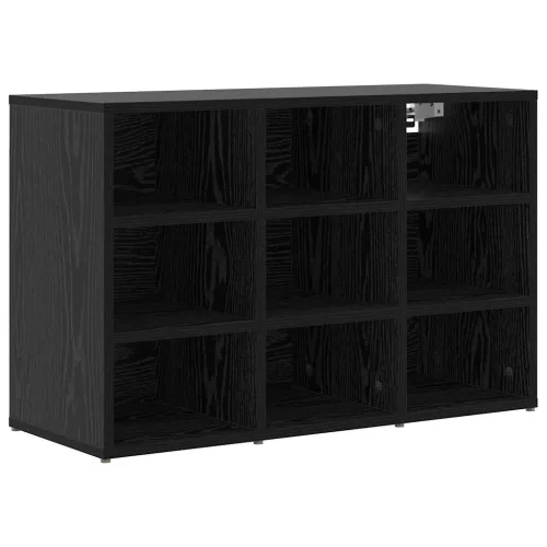 Cipősszekrény polcokkal Musta tammi 77.5 x 30 x 51 cm Faanyag