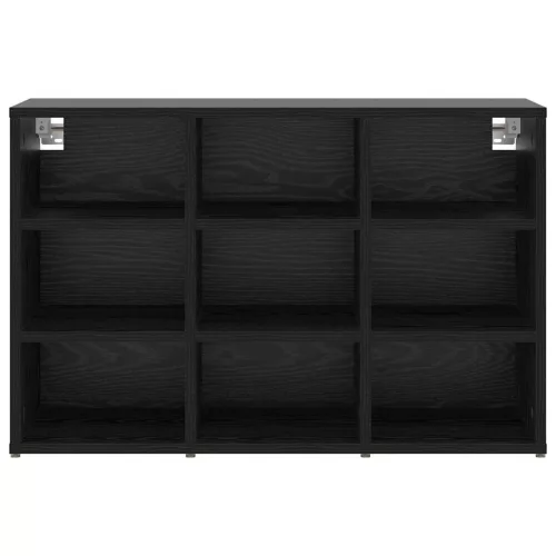 Cipősszekrény polcokkal Musta tammi 77.5 x 30 x 51 cm Faanyag