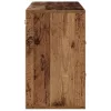 Cipősszekrény polcokkal Régi fa 103 x 30 x 51 cm Faanyag