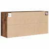 Cipősszekrény polcokkal Régi fa 103 x 30 x 51 cm Faanyag