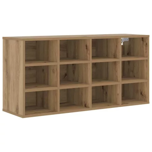 Cipősszekrény polcokkal kézműves tölgy 103 x 30 x 51 cm Faanyag