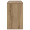 Cipősszekrény polcokkal kézműves tölgy 103 x 30 x 51 cm Faanyag
