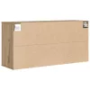 Cipősszekrény polcokkal kézműves tölgy 103 x 30 x 51 cm Faanyag