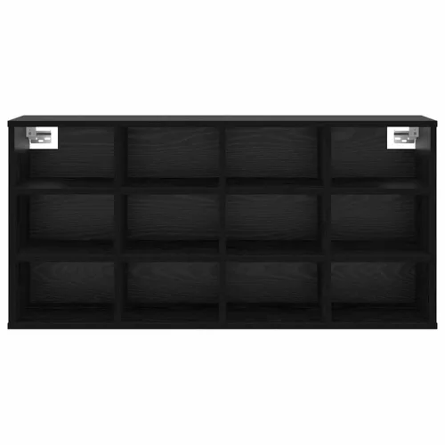 Cipősszekrény polcokkal Musta tammi 103 x 30 x 51 cm Faanyag