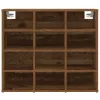 Cipősszekrény polcokkal Régi fa 77.5 x 30 x 67 cm Faanyag