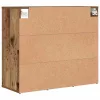 Cipősszekrény polcokkal Régi fa 77.5 x 30 x 67 cm Faanyag