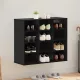 Cipősszekrény polcokkal Musta tammi 77.5 x 30 x 67 cm Faanyag
