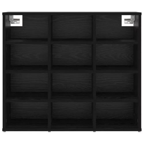 Cipősszekrény polcokkal Musta tammi 77.5 x 30 x 67 cm Faanyag