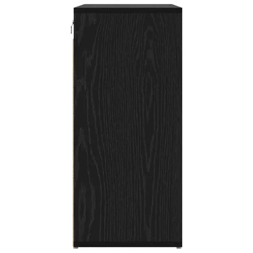 Cipősszekrény polcokkal Musta tammi 77.5 x 30 x 67 cm Faanyag