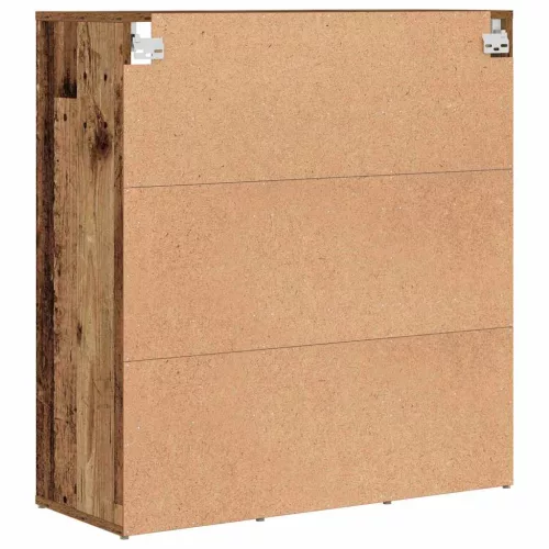 Cipősszekrény polcokkal Régi fa 77.5 x 30 x 83.5 cm Faanyag