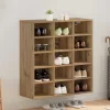 Cipősszekrény kézműves tölgy 77.5 x 30 x 83.5 cm Faanyag