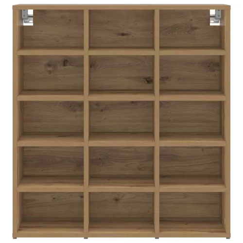 Cipősszekrény kézműves tölgy 77.5 x 30 x 83.5 cm Faanyag