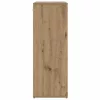 Cipősszekrény kézműves tölgy 77.5 x 30 x 83.5 cm Faanyag