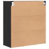Cipősszekrény polcokkal Musta tammi 77.5 x 30 x 83.5 cm Faanyag