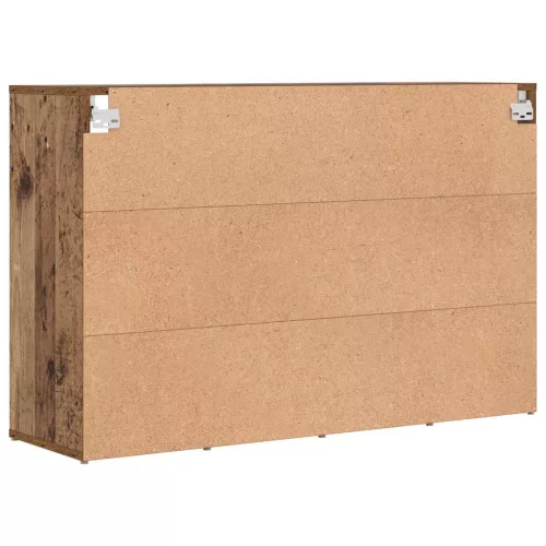 Cipősszekrény polcokkal Régi fa 103 x 30 x 67 cm Faanyag