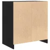 Széf Fekete 70 x 41 x 75 cm Faanyag