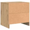 Éjjeliszekrény kézműves tölgy 45 x 34 x 44.5 cm Faanyag