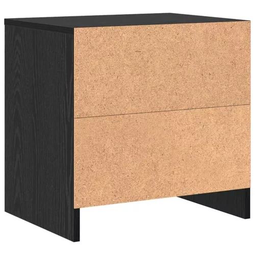 Éjjeliszekrény Musta tammi 45 x 34 x 44.5 cm Faanyag