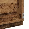 LED Fürdőszoba Tükör tükörrel Régi fa 40 x 8,5 x 37 cm Faanyag