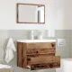 Fürdőszobai Bútor Készlet 2 pcs Öreg fa 57 x 37 x 45 cm Faanyag