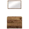 Fürdőszobai Bútor Készlet 2 pcs Öreg fa 57 x 37 x 45 cm Faanyag