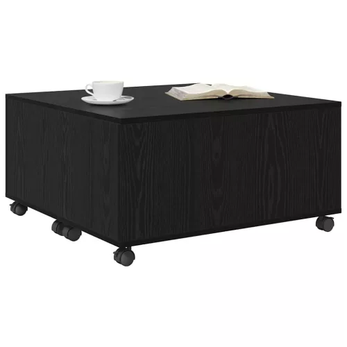 Dohányzóasztal Musta tammi 75 x 75 x 38 cm Faanyag