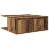 Dohányzóasztal fiókkal Öreg fa 80 x 80 x 31 cm Faanyag