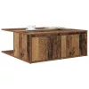 Dohányzóasztal fiókkal Öreg fa 80 x 80 x 31 cm Faanyag