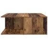 Dohányzóasztal fiókkal Öreg fa 80 x 80 x 31 cm Faanyag
