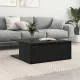 Dohányzóasztal fiókkal Musta tammi 80 x 80 x 31 cm Faanyag
