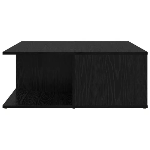 Dohányzóasztal fiókkal Musta tammi 80 x 80 x 31 cm Faanyag