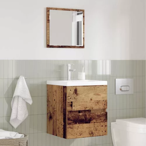 Fürdőszoba Szekrény fiókkal Öreg fa 41 x 38.5 x 45 cm Faanyag