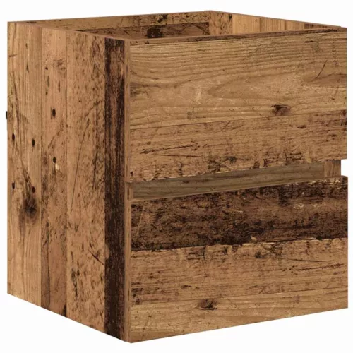 Fürdőszoba Szekrény fiókkal Öreg fa 41 x 38.5 x 45 cm Faanyag