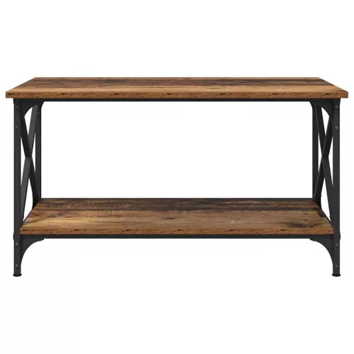 Dohányzóasztal Régi fa 80 x 45 x 45.5 cm Faanyag