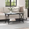 Dohányzóasztal Musta tammi 80 x 45 x 45.5 cm Faanyag