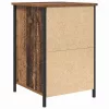 Éjjeliszekrény fiókkal 2 pcs Régi fa 40 x 42 x 60 cm Faanyag