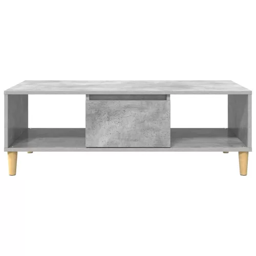 Dohányzóasztal Beton szürke 103,5 x 60 x 35 cm Faanyag