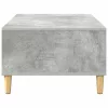 Dohányzóasztal Beton szürke 103,5 x 60 x 35 cm Faanyag
