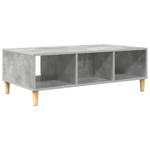 Dohányzóasztal Beton szürke 103,5 x 60 x 35 cm Faanyag