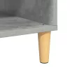 Dohányzóasztal Beton szürke 103,5 x 60 x 35 cm Faanyag