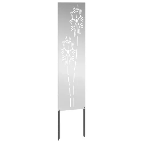 Kertvédő vászon Ezüst 32 x 140 cm Horganyzott acél