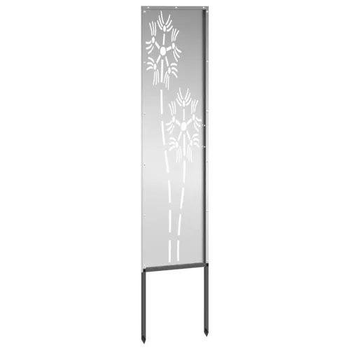 Kertvédő vászon Ezüst 32 x 140 cm Horganyzott acél