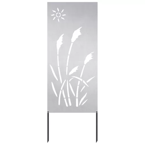 Kertvédő vászon Ezüst 50 x 140 cm Rozsdamentes acél