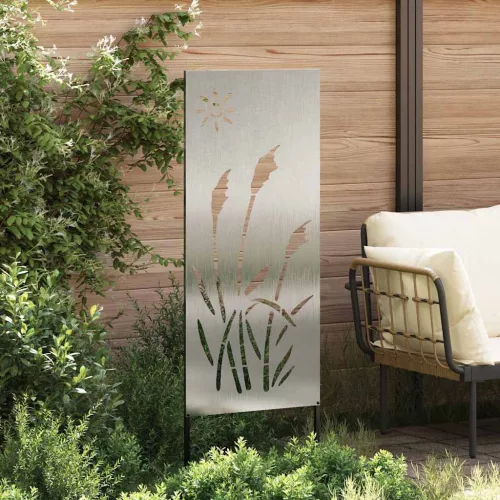 Kertvédő vászon Ezüst 50 x 140 cm Rozsdamentes acél