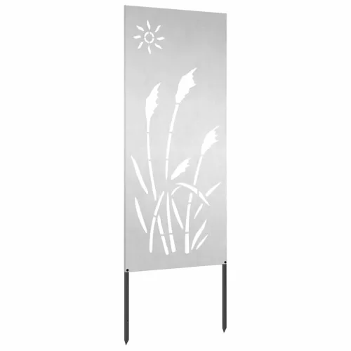 Kertvédő vászon Ezüst 50 x 140 cm Rozsdamentes acél