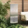 Kertvédő vászon Ezüst 50 x 140 cm Rozsdamentes acél
