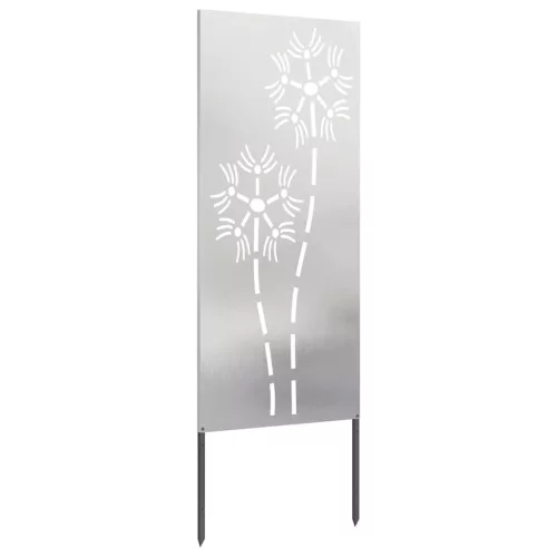 Kertvédő vászon Ezüst 50 x 140 cm Rozsdamentes acél