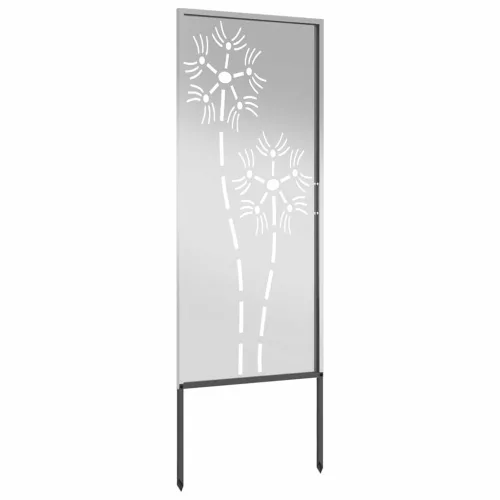 Kertvédő vászon Ezüst 50 x 140 cm Horganyzott acél