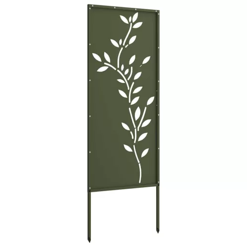 Kerti dekoratív panel Oliva zöld 50 x 140 cm
