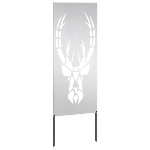 Kertvédő vászon Állatnyomat Ezüst 50 x 140 cm Rozsdamentes acél